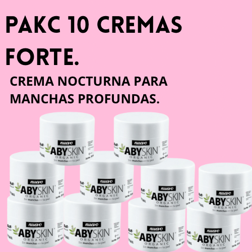 Paquetes de crema nocturna mayorista 10 Cremas forte