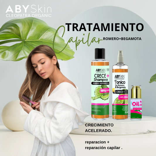Tratamiento capilar anti caída y crecimiento